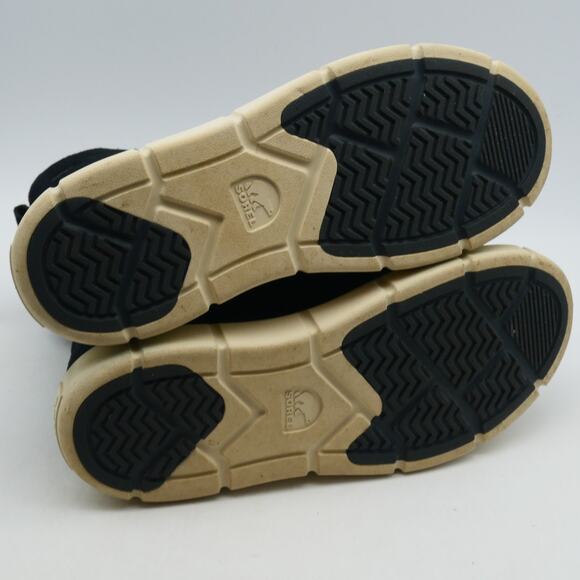 NEW Sorel Explorer III Joan Women's 9.5 Insulated WP Boots Black Chalk OPEN BOX - Picture 9 of 10